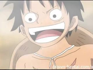 واحد قطعة هنتاي - luffy heats فوق نامي