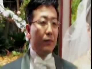 Japonesa noiva caralho por em lei em casamento dia
