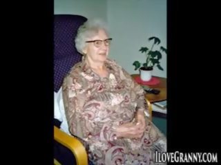 Ilovegranny caseiro avó slideshow vídeo: grátis porcas vídeo 66
