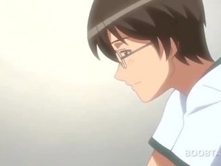Anime beauty cumming and getting strong orgasm
