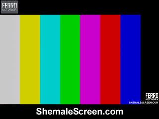 Mix Of Caracol, Sharon, Isabelli By Shemale Screen