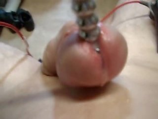Electro wichse stimulation ejac electrotes sounding pecker und arsch
