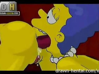 Simpsons x হিসাব করা যায় চলচ্চিত্র - তিনজনের চুদা