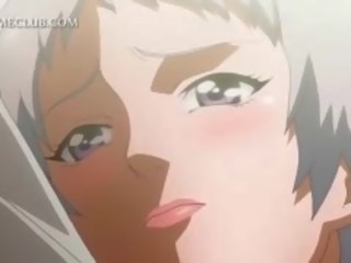 Shorthaired Hentai daughter Boobs Teased By Her tremendous GF