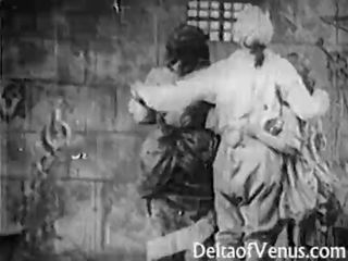 Bastille päivä - antiikki likainen elokuva 1920
