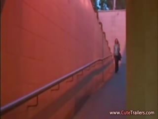 Amateur clip of my public peeing daughter