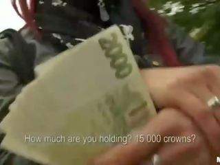 צ'כית strumpet terry תחת מחה ל כסף