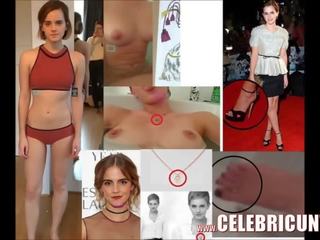 Naakt beroemdheid fappening emma watson tieten & geschoren poesje bad