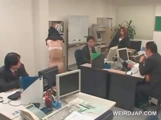 Superb Asian Office feature Sexually Tortured At Work