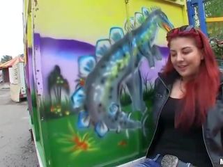 Sophia Wild fucked in the amusement park