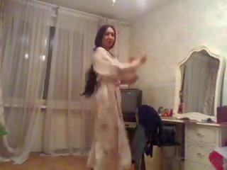 Ukranian young woman Dances