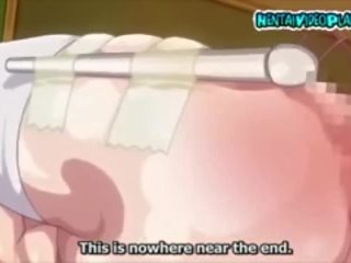 Szolga szado-mazo humilation és megkötözés hentai anime.