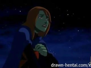 Young justice hentai - desert heat for megan