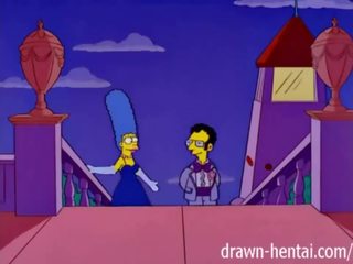 Simpsons x évalué film - marge et artie afterparty