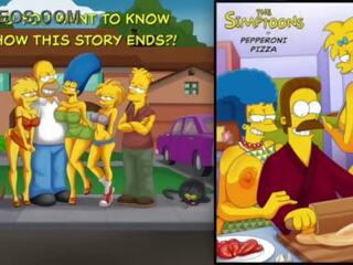 Flandis kurang ajar the simptoons hotties&excl; pepperoni pizza&excl; the simptoons