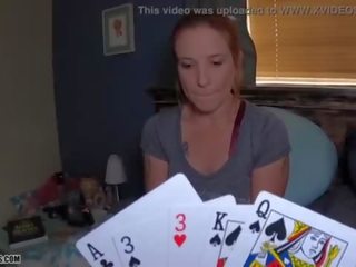 Strip Poker with Mom - Shiny penis films