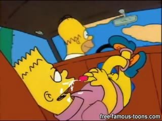 Simpsons عائلة x يتم التصويت عليها فيلم