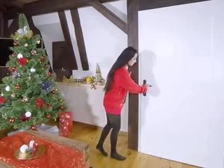 Corriéndose casa para navidades