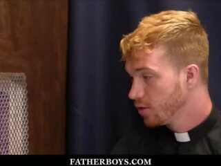 Twink Catholic juvenile Ryland Kingsley Fucked By Redhead Priest Dacotah Red During Confession