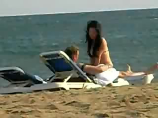 Xxx clip On The Beach movie