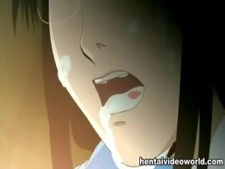 Pagbuga ng tamod explosion para kaakit-akit animated goddess