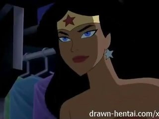 Justice league hentai - δυο νεοσσών για batman putz