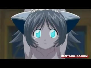 Esclavage japonais hentaï déesse obtient comprimé seins