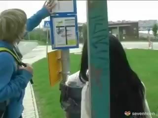 Fucking At The Bus Stop