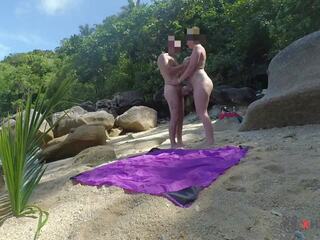 Glorious sex on a Secret Beach - Amateur Russian Couple