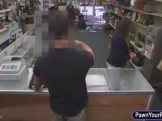Customers Housewife Fucked By Pawnkeeper In The Backroom