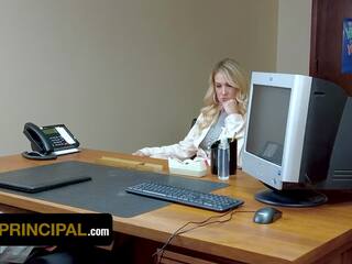 Pervertido principal - groovy rubia mqmf consigue su principal coño taladrada profundo por libidinous principal