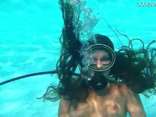 Nora Shmandora Underwater Dildo Action, dirty film 0f