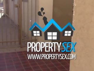 Propertysex 自信的 realtor blackmailed 成 性別 電影 renting 辦公室 空間