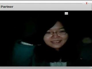 Chinesa namorada tremendous webcam vid