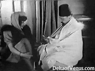 Antický špinavý video 1920 - holení, fisting, zkurvenej