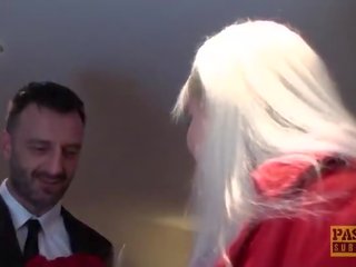 English Subslut Gagging On Maledom dick And Getting Slammed