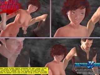 3d fumetto: blade maidens. episodi 1-3